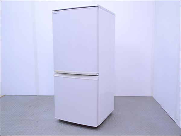 SHARP ノンフロン冷凍冷蔵庫 SJ-14P-H シャープ SJ-14W-P [ピンク系