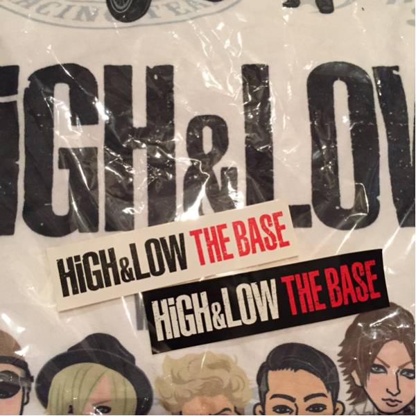 HIGH&LOW THEBACE グッズ ビッグ タオル 非売品ステッカー2枚付