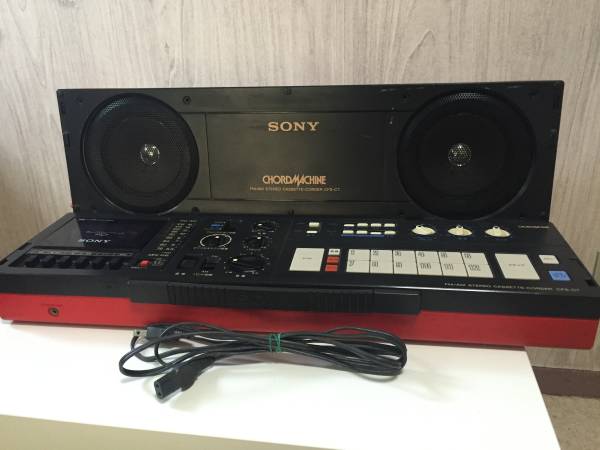 SONY Chordmachine CFS-C7 SONY CFS-C7 CHORD 希少品 ジャンクSONY
