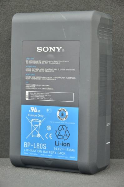 SONY/ソニー リチウムイオンバッテリーパック▲BP-L80S 中古