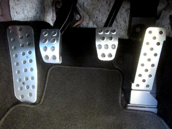 ロードスター(ND5RC)MT用アルミペダルカバー4点セット