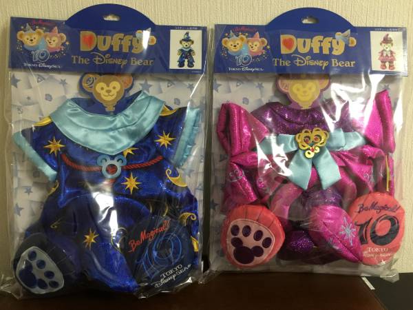 新品 未開封 ディズニー 10周年 シェリーメイ ぬいぐるみコスチューム コス 10周年 ディズニーシー コスチューム シェリーメイ ダッフィー