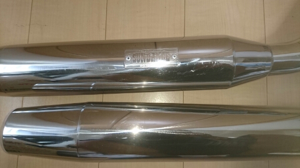 サンダンス ボマー サン SUNDANCE Exhaust ソフテイル マフラー