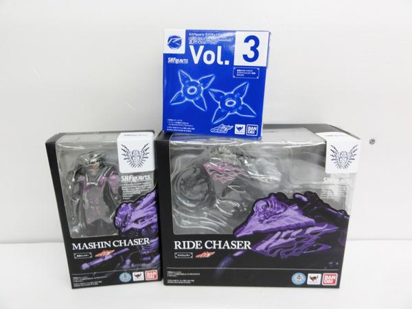 【中古】S.H.フィギュアーツ 魔進チェイサー＆ライドチェイサー