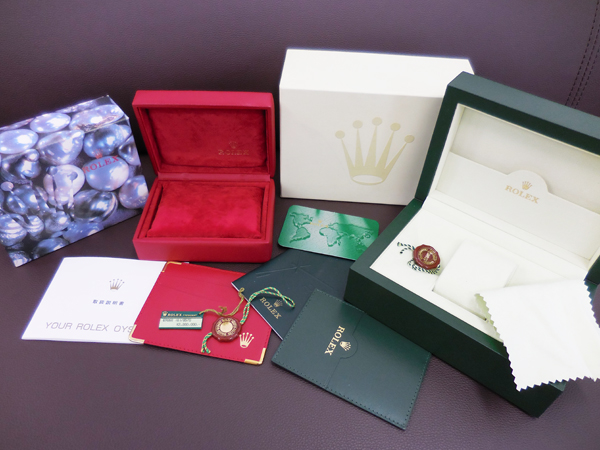 1円 ロレックス ROLEX 純正 箱 ボックス 2点 セット 付属品 Yahoo