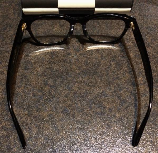 JINS CLASSICウェリントン伊達メガネ眼鏡めがね黒セルフレーム