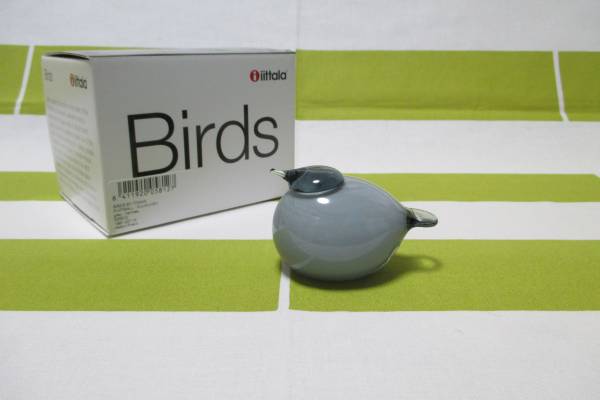【値下げ】 バード パフボール 白、黒 イッタラ バード Birds by Toikka PUFFBALL / パフボール グレー