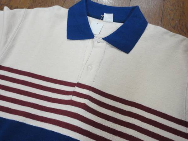 【ウエアハウス】NVY/L　新品　鹿の子　ポロシャツ