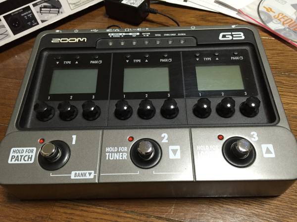 Zoom マルチエフェクター G3 機材整理為出します 【公式通販】