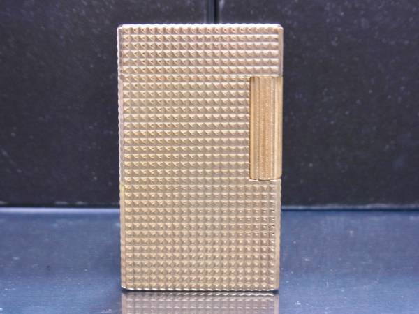 【喫煙具】デュポン ガスライター ライン1L ゴールド♪