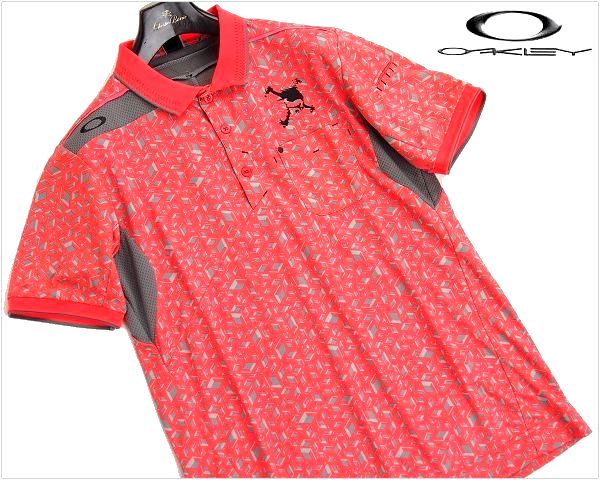 新品 オークリー Skull Rhombus Shirt ポロシャツ M 605558 Z