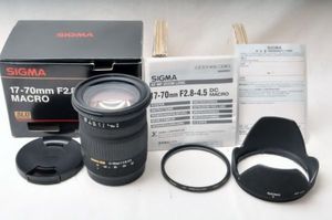 美品】SIGMA 17-70mm F2.8-4.5 Canon用（SIGMA 17-70F2.8-4.5DC