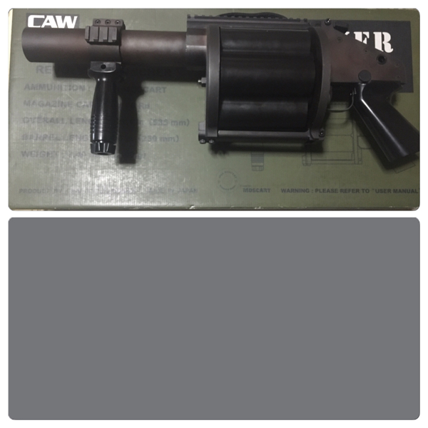 CAW リボルバーランチャー グレネードランチャー モスカート