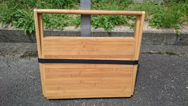 ハイマウント ダブルデッキバンブーテーブル（廃盤品？）(テーブル