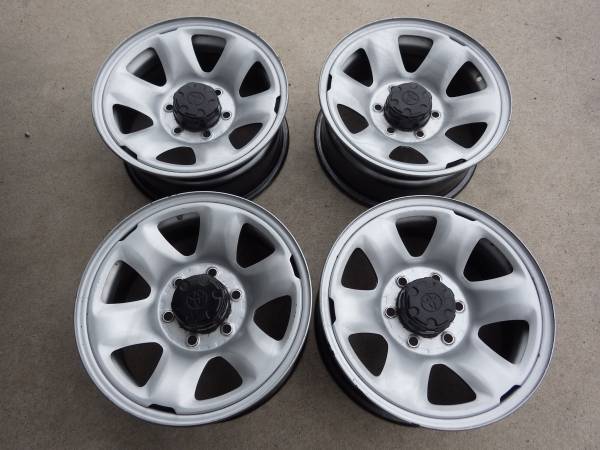 トヨタ 185系 サーフ 純正 スチール 16x7+15 6H139 プラド