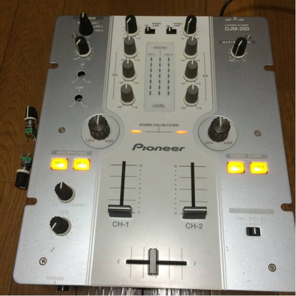 Pioneer DJ DJM-250MK2 ジャンク Pioneer DJM-250-W DJミキサー ジャンク DJ機器 楽器、器材 【公式通販】
