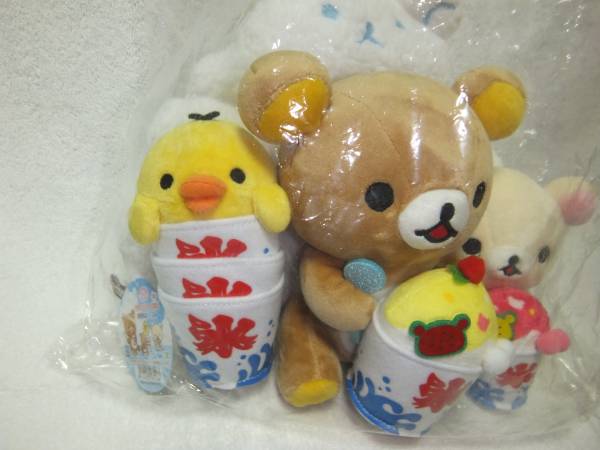 リラックマ ストア限定 かき氷ぬいぐるみ 原宿店オープン記念