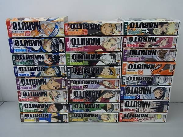 6TP1 ナルト コンビニ コミック 全24巻 セット 岸本斉史 ,6TP1ナルト