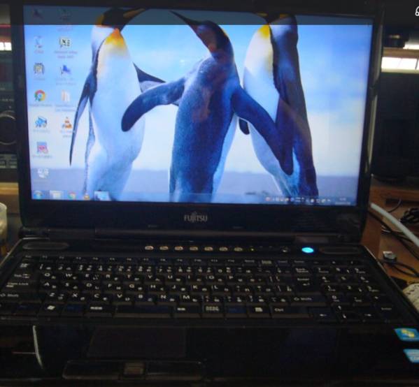 FMV-BIBLO 富士通 NF⁄G70 - ジャンクPC 高速SSD120GB搭載 Fujitsu NF 