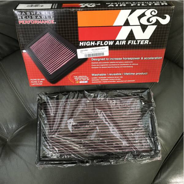 vw ゴルフ2 K&N エアフィルター エアエレメント 品番33-2029