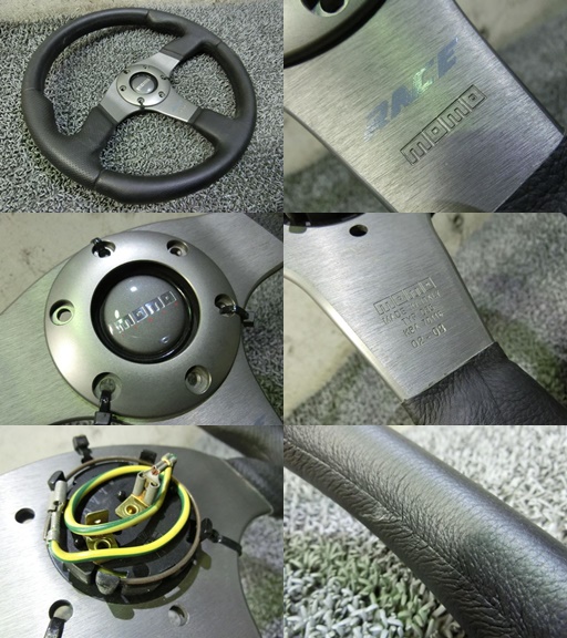 MOMO モモ RACE 35φ MOMO(モモ) ステアリング レース 35パイ BK R-11