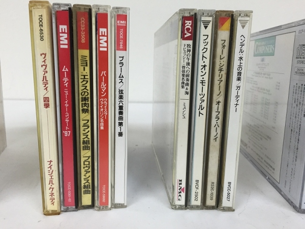 評価が付くCD・付かないCD EMI RCA DENON PHILIPS クラシックCD 38枚まとめ