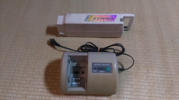「ジャンク」サンヨー 電動ハイブリッド自転車 バッテリー充電器