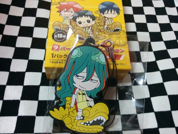 弱虫ペダル 名古屋 丸栄 Go round ラバーキーホルダー 巻島