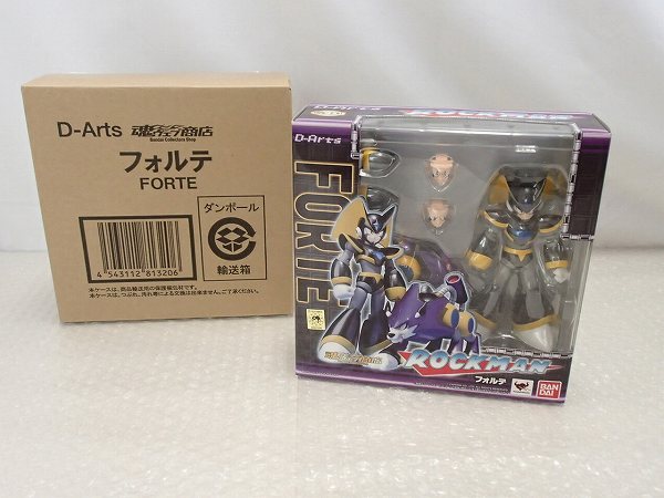 限定 D-Arts ロックマン フォルテ/フィギュア[梱0.1] フィギュア