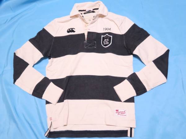 284 カンタベリーオブニュージーランド ラグビージャージ S