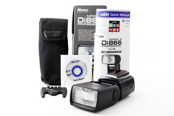 ☆高級ストロボ☆ Nissin Di 866 MARK II Sony ソニー ☆美品！ Nissin