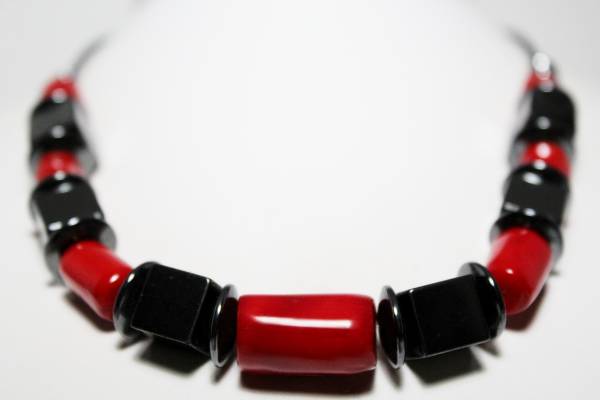 ☆超特大本珊瑚20.0mm×12.2mmレッドコーラルネックレス☆
