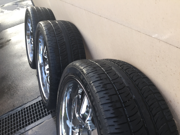 【最落なし！】24インチ 8穴 タイフーン 315/35R24 4本セット_2