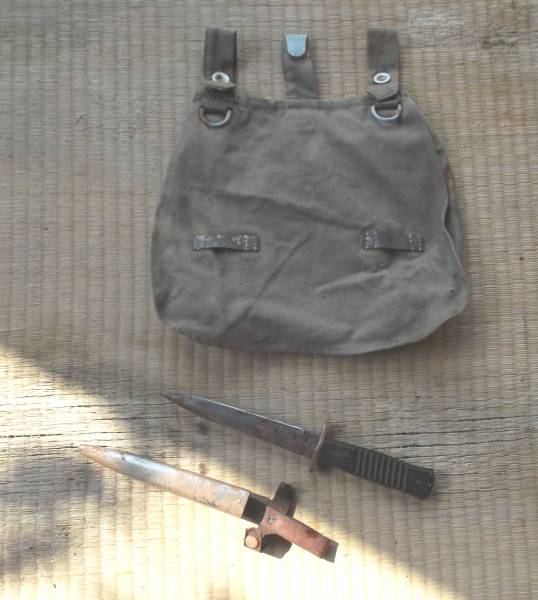 ww2ドイツ軍代用　雑嚢とおまけ