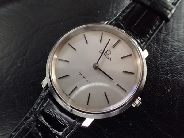オメガ　デビル　手巻き　腕時計　④
