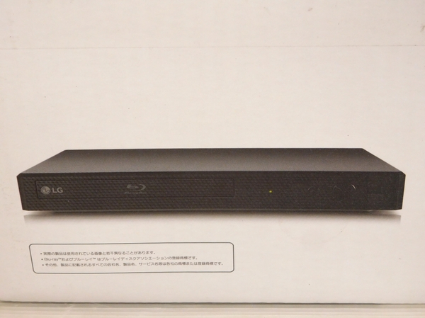 未使用 LG BP250 コンパクト DVD BD プレーヤー 15年製 T1989021
