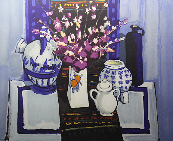 ■キリチ 【日本花瓶のブーケ】 リトグラフ サイン エディ有り