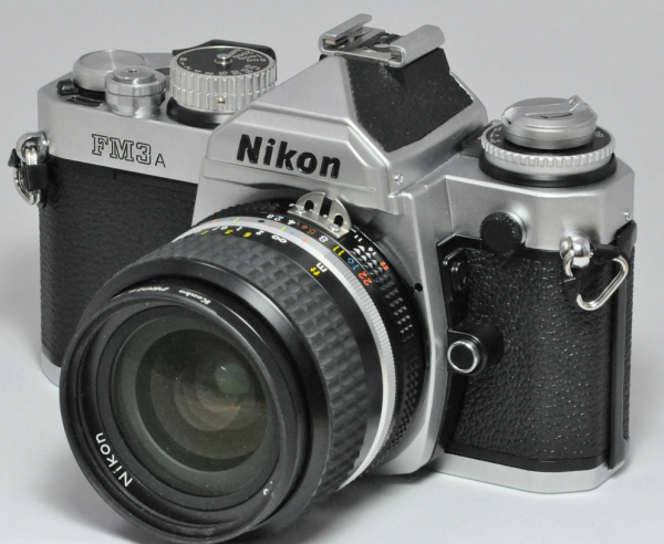 ニコン フィルム(銀塩) 一眼レフカメラ FM3A ボディ シルバー Nikon