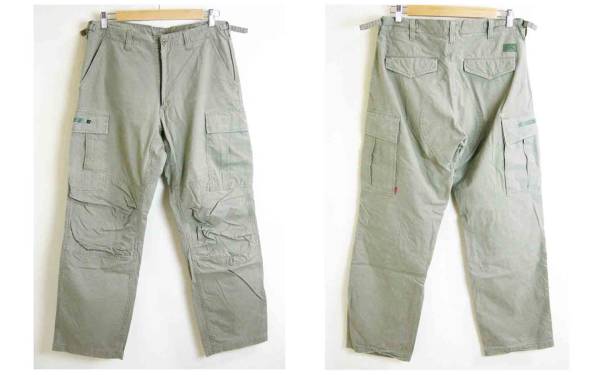 ■WTAPS【ダブルタップス】カーキ系 オリーヴ カーゴ パンツ L位