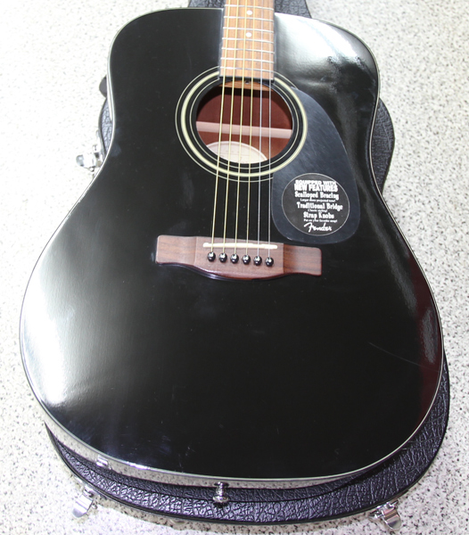 質流れ Fender アコースティックギター CD-60 BLK W/HC の入札履歴 