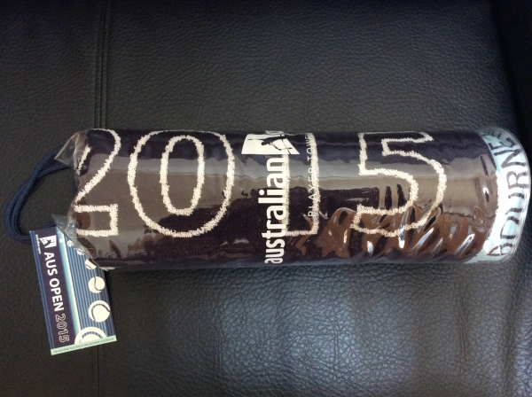 ラスト１点！ 2015年 全豪オープン 男子プレイヤータオル