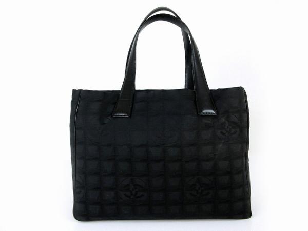 良品シャネル■ニュートラベルライン トートMM ブラック(29044