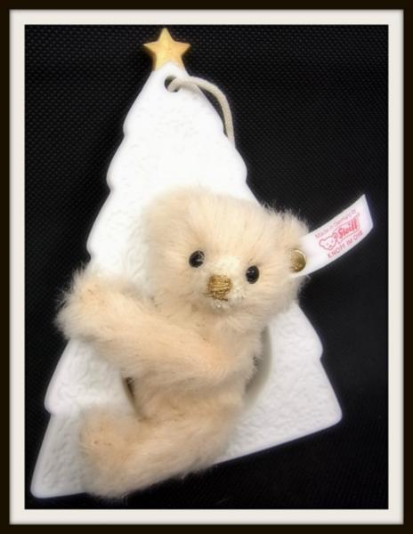 シュタイフ テディベア Lladro オーナメント クリーム 15cm/04