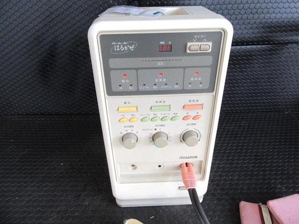 健康器具□低周波治療器□伊藤超短波□はるかぜ□100V□○