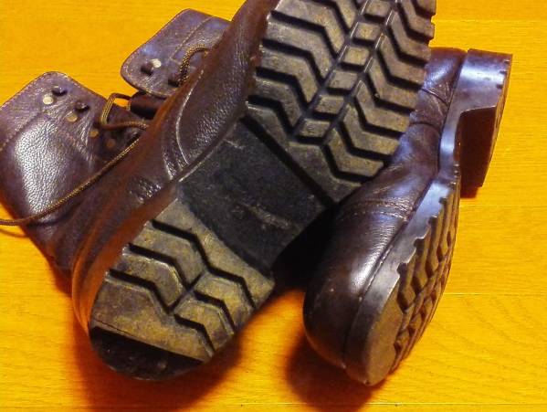 陸上自衛隊 半長靴 編み上げブーツ 旧型装備 半長靴 編み上げ靴 陸上