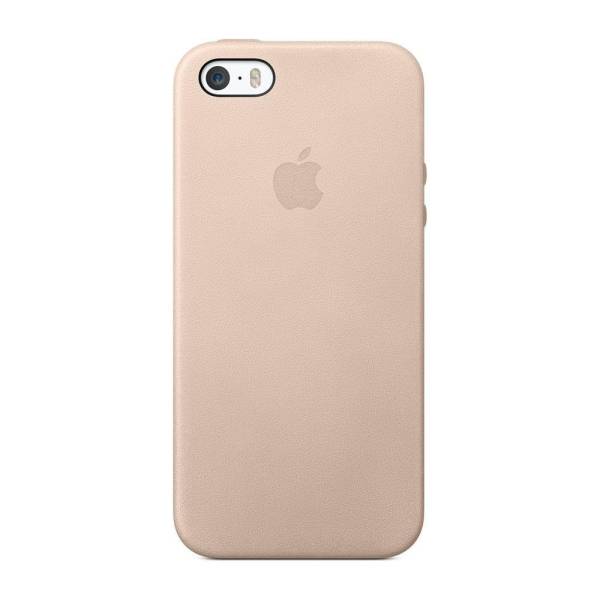 iPhone5s iPhoneSE用 Apple社純正レザーケース　ベージュ Apple(アップル) 純正 iPhone SE /5s/5用 レザーケース ベージュ