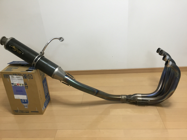 ZRX1200 ノジマファサームpro R チタン マフラー 自動車、オートバイ