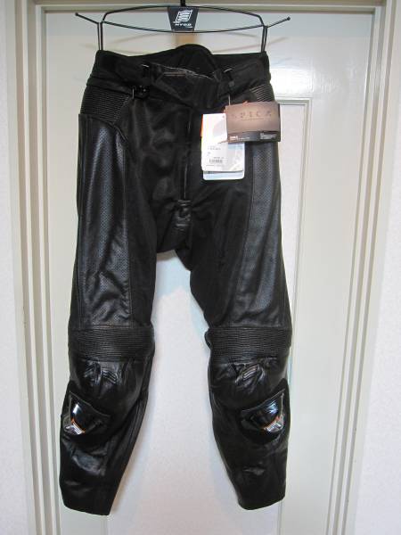 バイク ヒョウドウ HYOD レザー メッシュ パンツ 美品