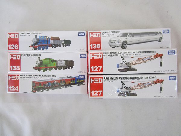 トミカ きかんしゃトーマス パーシー他 クレーン車 梱0 1 キャラクタートミカ 売買されたオークション情報 Yahooの商品情報をアーカイブ公開 オークファン Aucfan Com