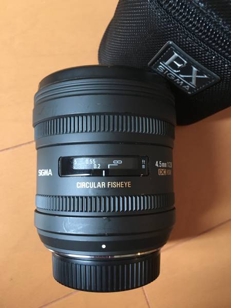 SIGMA 円周魚眼レンズ(Nikon) 美品